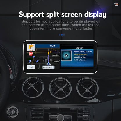 MERCEDES BENZ B-Class W246 (2011–2013) – NTG4.5 / NTG5.0 10.25 inch Android Multimedia System | GPS | Wi-Fi | 4G SIM | Bluetooth | A2DP |  Wireless Apple CarPlay & Android Auto | 360° View