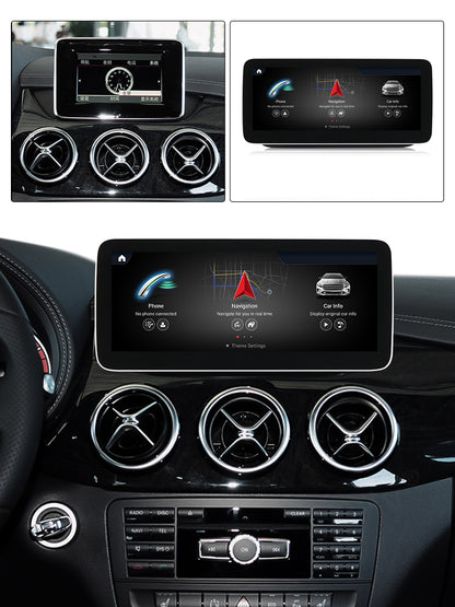 MERCEDES BENZ B-Class W246 (2011–2013) – NTG4.5 / NTG5.0 10.25 inch Android Multimedia System | GPS | Wi-Fi | 4G SIM | Bluetooth | A2DP |  Wireless Apple CarPlay & Android Auto | 360° View