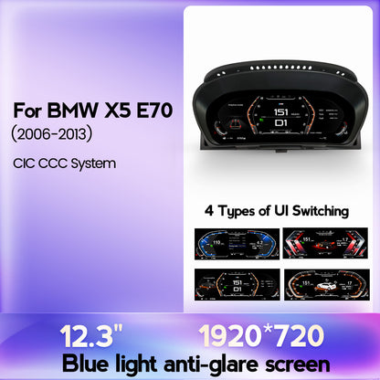 BMW X5 E70 (2006-2013) BMW Digital Instrument Cluster