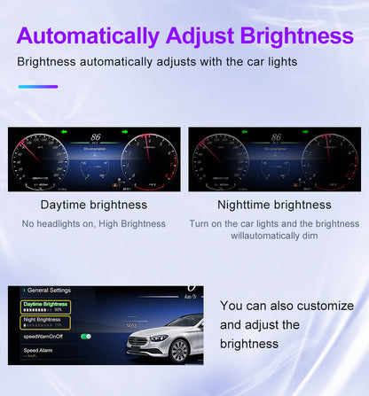 MERCEDES BENZ C Class /GLC   W205 NTG5.0（2015-2018） Digital Instrument Cluster