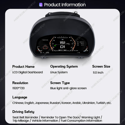 BMW 1 Series E81 E82 E87 E88 (2005-2012) BMW Digital Instrument Cluster