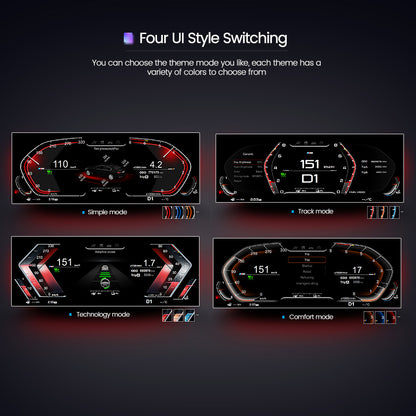 BMW 5 Series F10/F11/F18 (2010-2017) BMW Digital Instrument Cluster