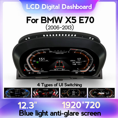 BMW X5 E70 (2006-2013) BMW Digital Instrument Cluster
