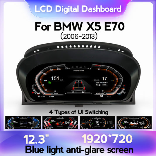 BMW X5 E70 (2006-2013) BMW Digital Instrument Cluster