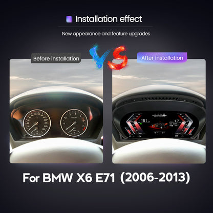 BMW X6 E71 （2006-2013) BMW Digital Instrument Cluster