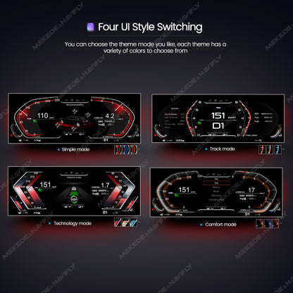 BMW 1 Series E81 E82 E87 E88 (2005-2012) BMW Digital Instrument Cluster