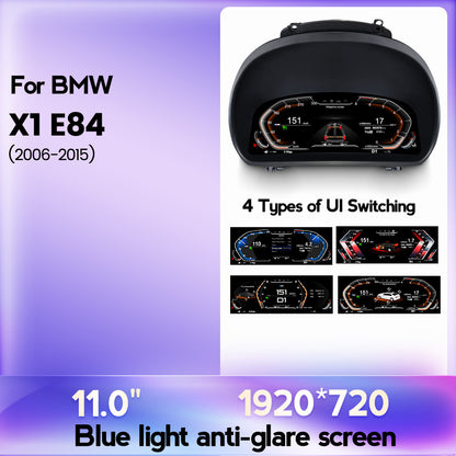BMW X1 E84（2006-2015） BMW Digital Instrument Cluster