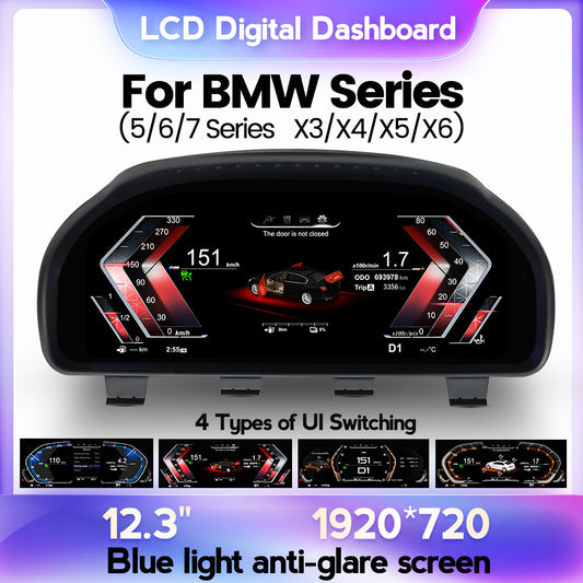 BMW X4 F26 (2011-2017) BMW Digital Instrument Cluster