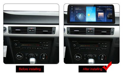 BMW 3 Series E90/E91/E92/E93/M3 (2005–2012)  Without Original Screen 12.5 inch Android Multimedia System | GPS | Wi-Fi | 4G SIM | Bluetooth | A2DP |  Wireless Apple CarPlay & Android Auto | 360° View