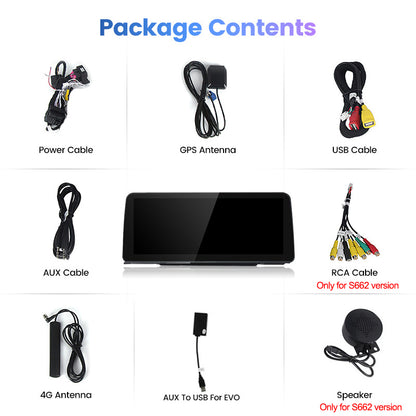 BMW 3 Series F30/F31/F34/F35 (2013–2017) – NBT 12.5 inch Android Multimedia System | GPS | Wi-Fi | 4G SIM | Bluetooth | A2DP |  Wireless Apple CarPlay & Android Auto | 360° View